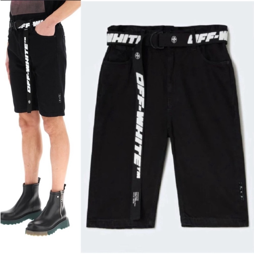 Authentic OFF-WHITE™ Denim shorts